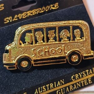 School Bus Brooch / pin